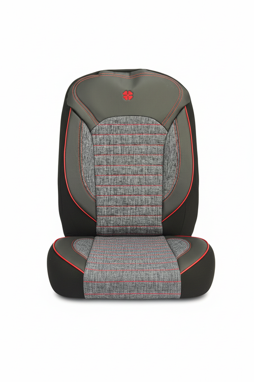 Yonca Serisi Koltuk Kılıfı - Kırmızı Detay